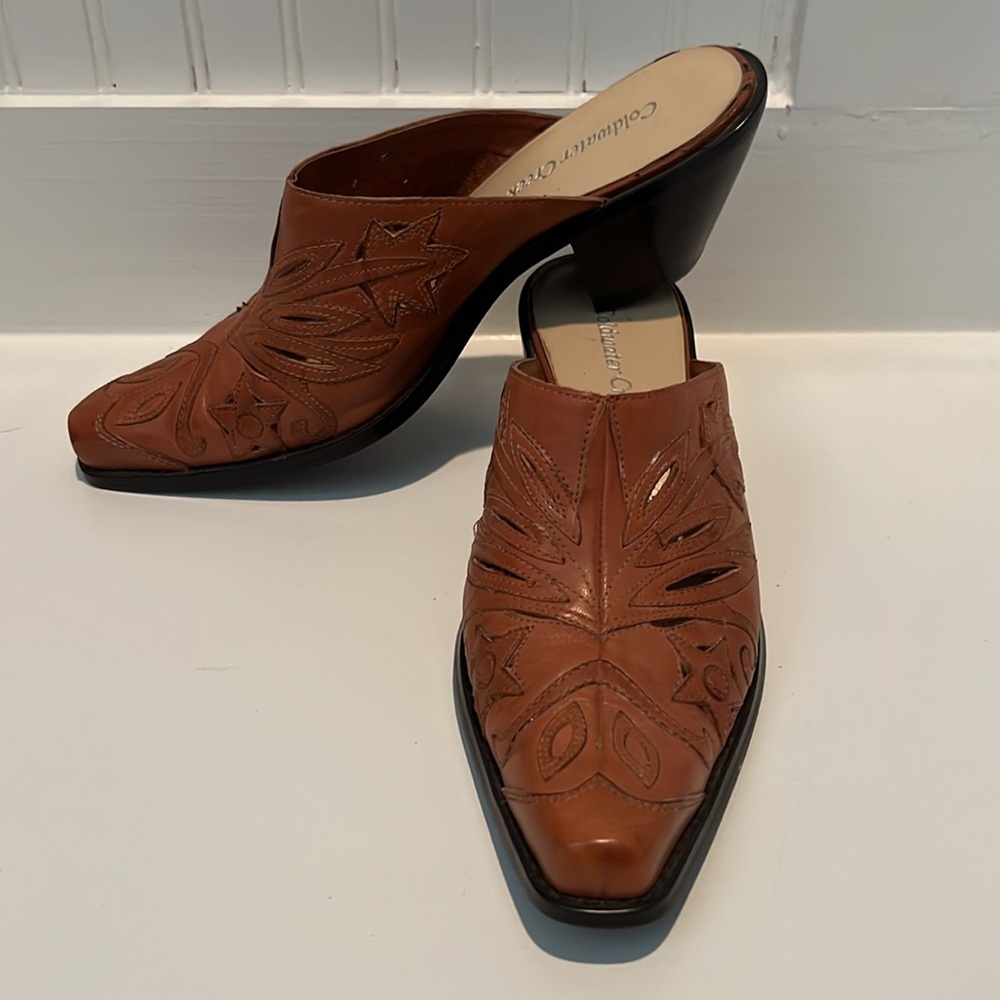 Coldwater Creek Women’s Heeled Mules